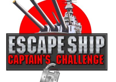 Escape Ship - Captain's Challege Logo with Maverick Marketing Advertising and Public Relations