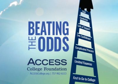 Access College Foundation - 2015 Annual Report Cover with Maverick Marketing Advertising and Public Relations