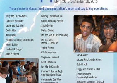 Access College Foundation - FY16 Annual Supporters List with Maverick Marketing Advertising and Public Relations